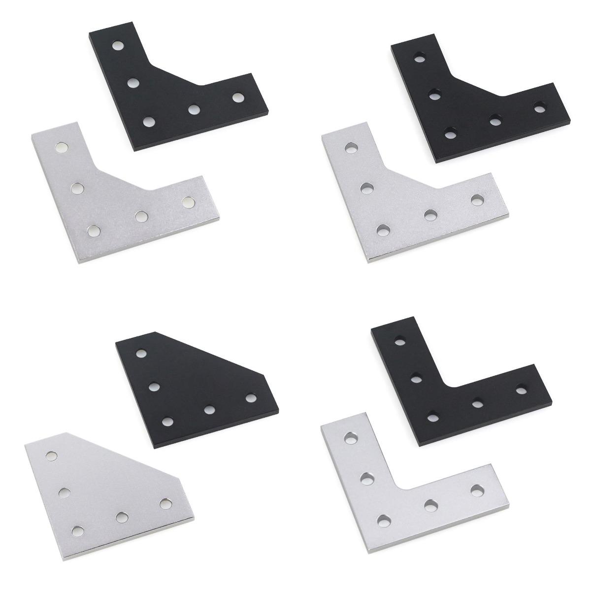 Woodworking Joint Types - 4 szt./zestaw Łącznik kątowy typu L