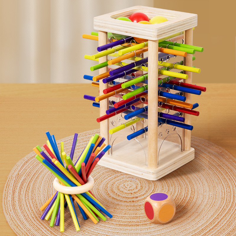 Woodworking For Kids - Drewniana gra w rysowanie patyczkami, gra