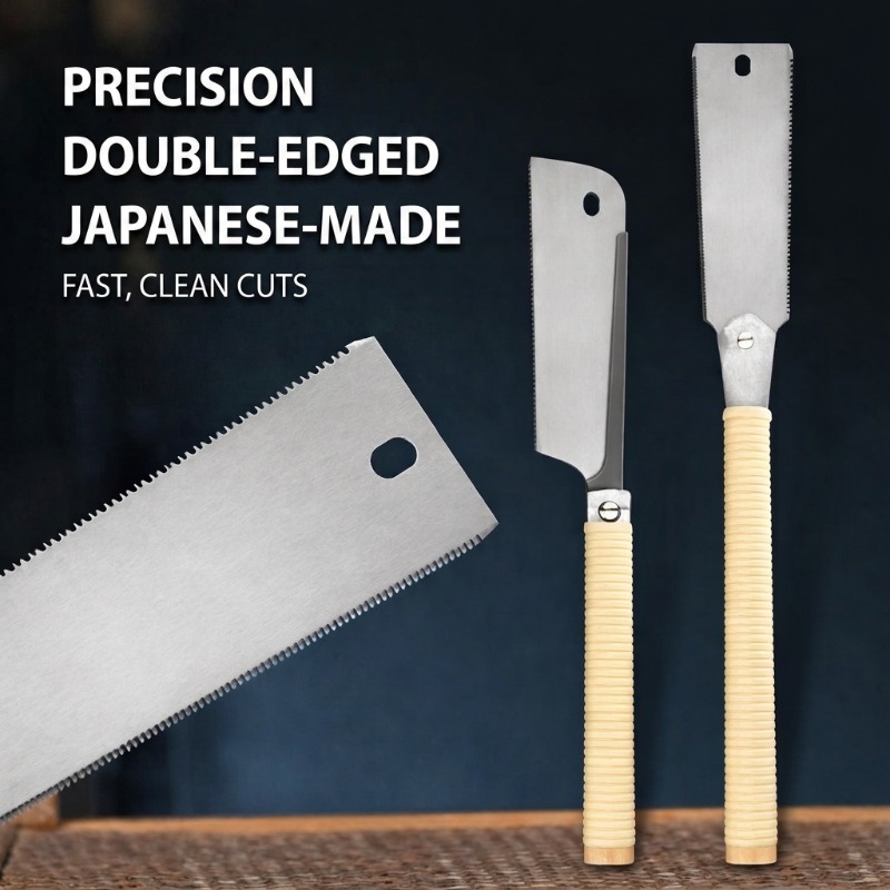 Japanese Pull Saw - Japońska piła ręczna dwustronna do precyzyjnego