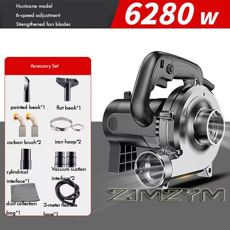 Vacuum Woodworking - Odkurzacz przemysłowy o dużej mocy 6280W