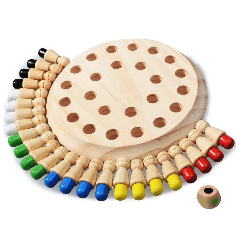 Woodworking For Kids - Drewniane puzzle zabawki Montessori edukacyjne nauka