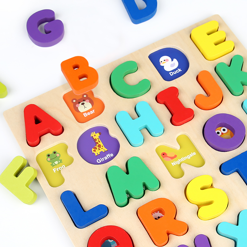 Woodworking For Kids - Drewniane puzzle Montessori dla dzieci -