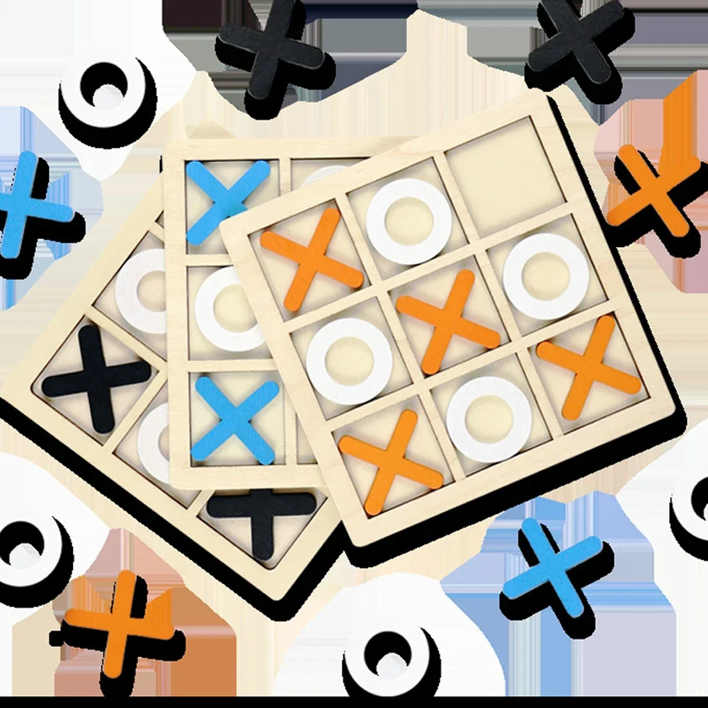 Drewniana gra XO Tic Tac Toe M – Woodworking For Kids recenzja i cena