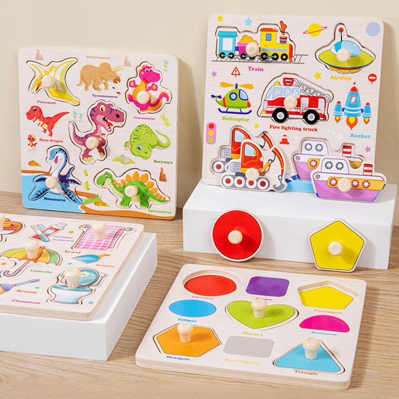 Drewniane puzzle Montessori za – Woodworking For Kids recenzja i cena