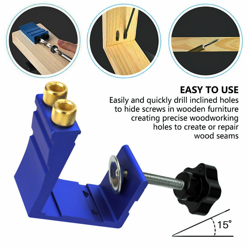 Zestaw szablonów do otworów ki – Woodworking Hacks recenzja i cena