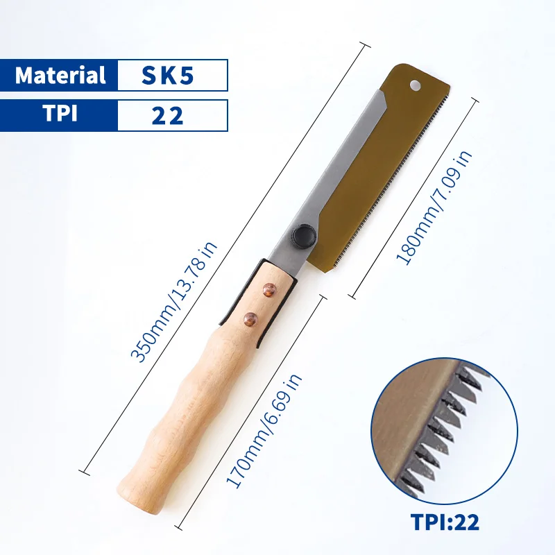 Japońska piła ręczna 7-calowa  – Japanese Pull Saw recenzja i cena