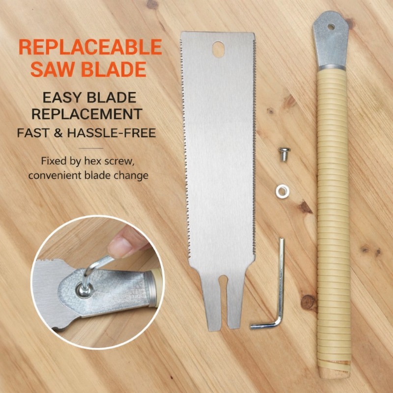 Japońska piła ręczna dwustronn – Japanese Pull Saw recenzja i cena