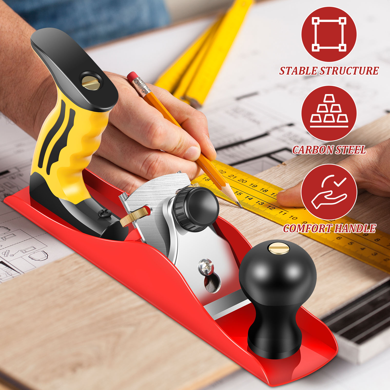 Zestaw strugów ręcznych do dre – Woodworking Shop recenzja i cena