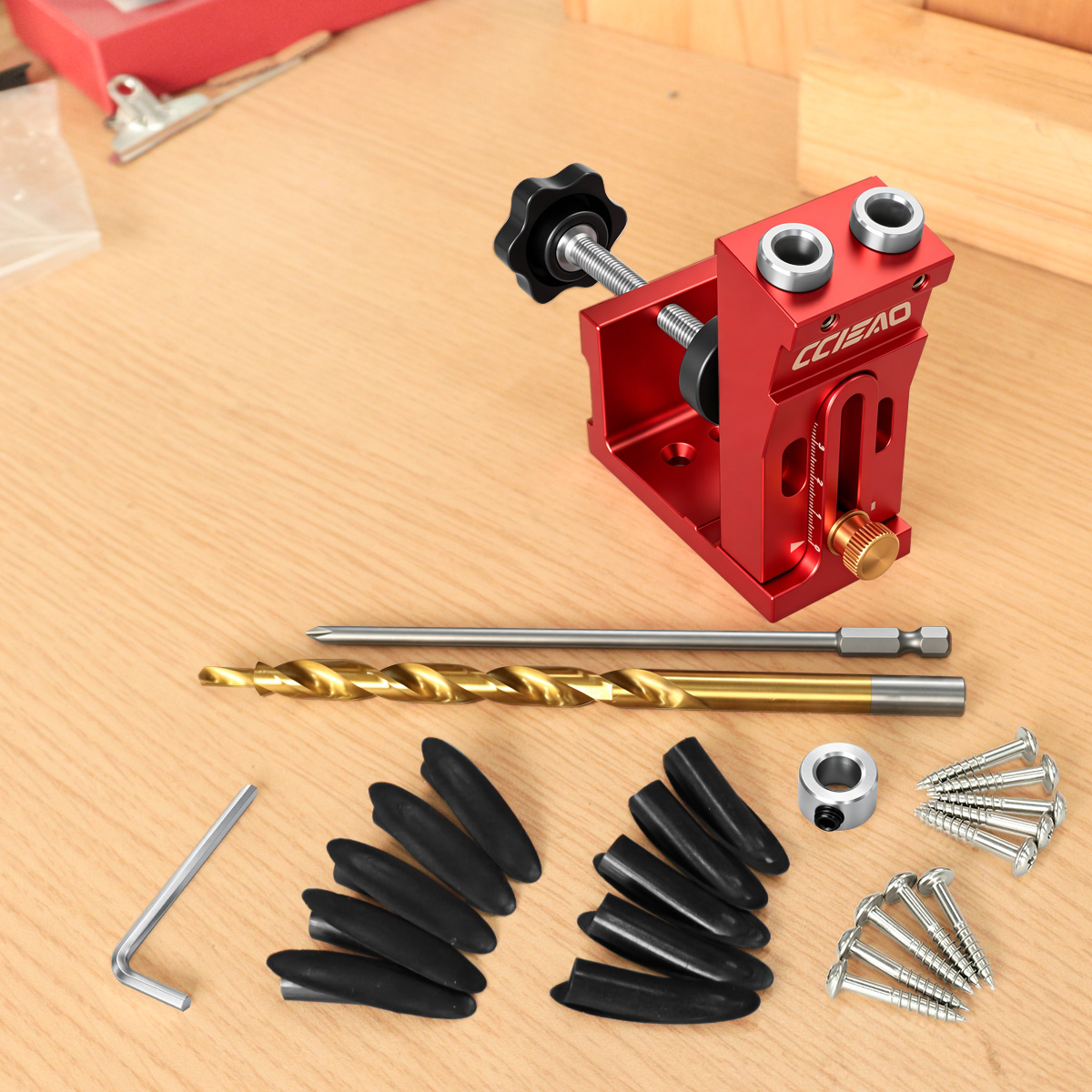 Zestaw szablonu do otworów kie – Woodworking Hacks recenzja i cena