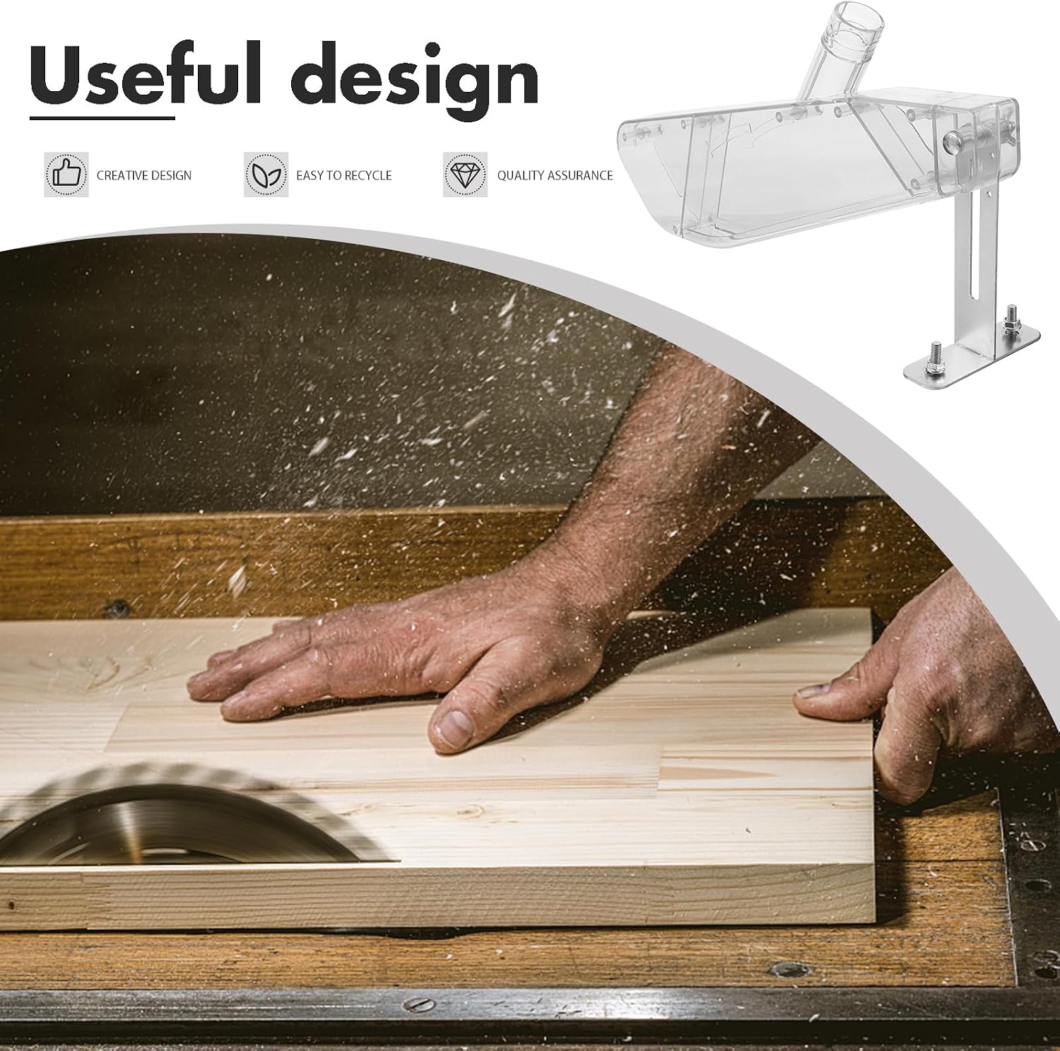 Przezroczysta osłona przeciwpy – Vacuum Woodworking recenzja i cena